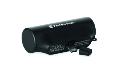 Logo trade promotional merchandise image of: Power bank 5000mAh