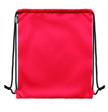 Logotrade corporate gift image of: Large drawstring bag 300D RPET