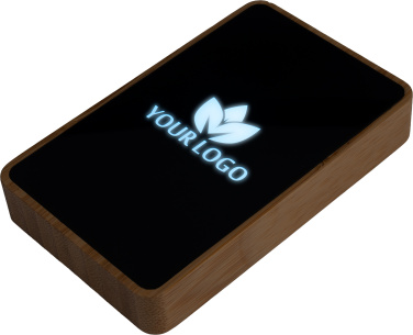 Logotrade advertising product picture of: Power Bank 5000 mAh with illuminated logo