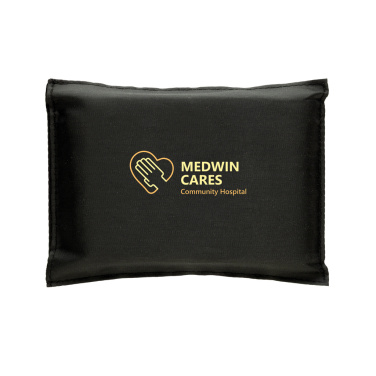 Logo trade corporate gifts picture of: Solra emergency blanket in RCS recycled RPET pouch
