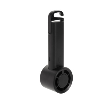 Logotrade promotional merchandise image of: Twist RCS recycled plastic re-chargeable portable fan
