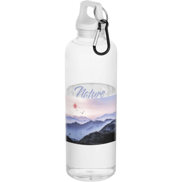 Logotrade promotional giveaway picture of: Oregon 750 ml RCS recycled plastic water bottle with carabiner