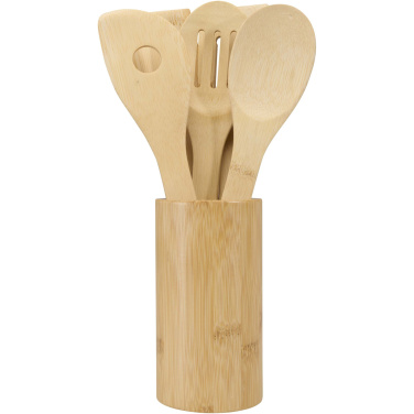 Logo trade promotional merchandise image of: Tala bamboo kitchen tool set
