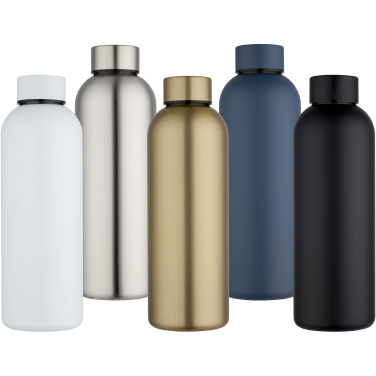 Logo trade promotional merchandise image of: Spring 750 ml RCS recycled single wall stainless steel water bottle