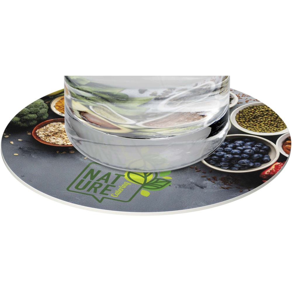 Logotrade promotional gift picture of: Lumin round coaster