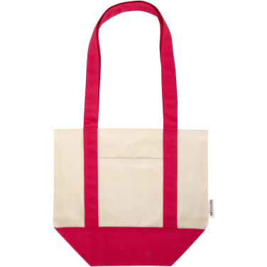 Logo trade promotional items picture of: Sam 320 g/m² GRS recycled mini cotton tote bag