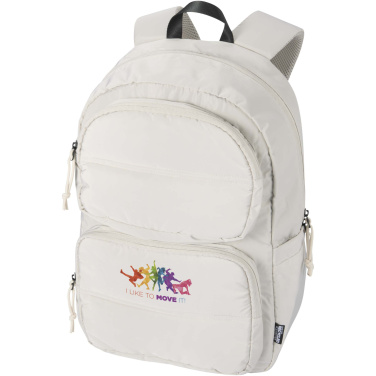 Logotrade promotional giveaways photo of: Puffer 15.6" GRS recycled laptop backpack 18L