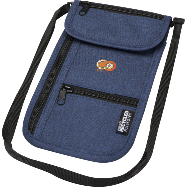 Logo trade promotional gifts picture of: Ross GRS recycled smart travel pouch