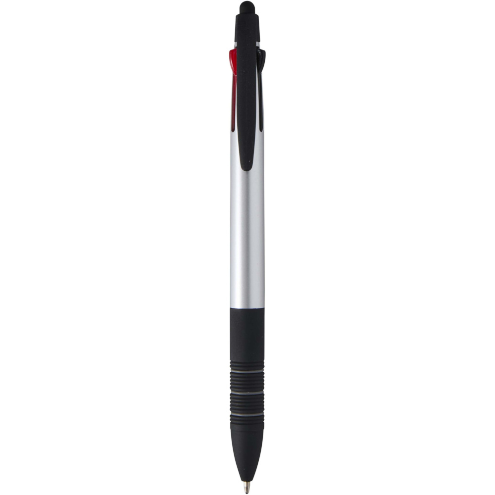 Logotrade advertising product picture of: Trine 3-ink RCS recycled ballpoint pen with stylus