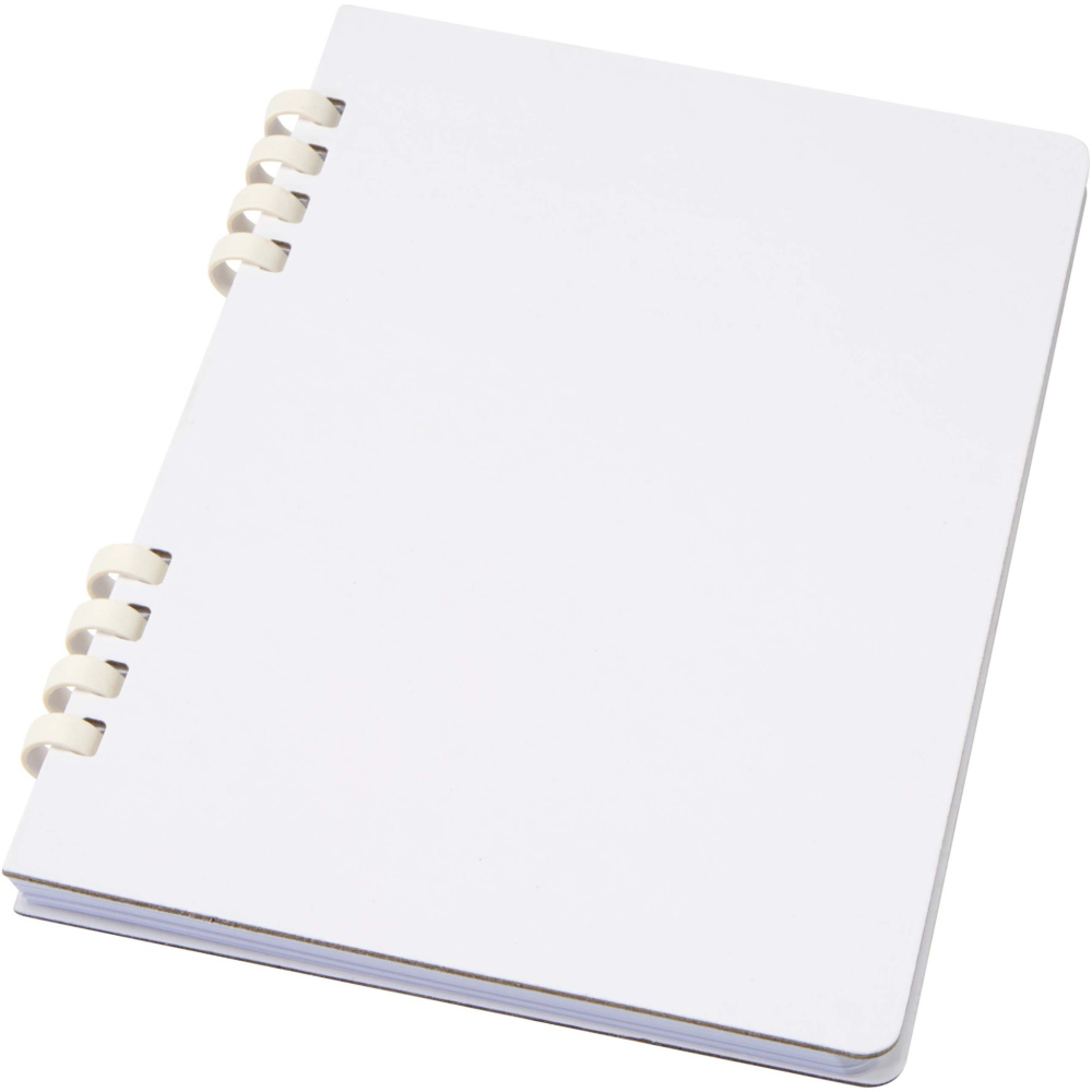 Logo trade promotional items picture of: Fil A5 hard cover RCS recycled spiral notebook