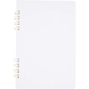 Logotrade promotional item image of: Fil A5 hard cover RCS recycled spiral notebook