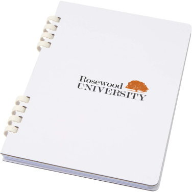 Logotrade promotional product image of: Fil A5 hard cover RCS recycled spiral notebook