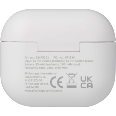 Logotrade corporate gift image of: Altais recycled plastic True Wireless Bluetooth® headset