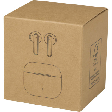 Logotrade promotional product picture of: Altais recycled plastic True Wireless Bluetooth® headset