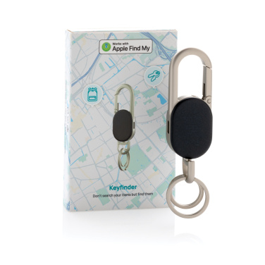 Logo trade promotional giveaways image of: Keyfinder Dual keychain with worldwide locating