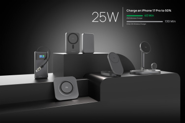 Logotrade business gift image of: Quantum RCS ultra-fast 10.000mAh magnetic 25W powerbank