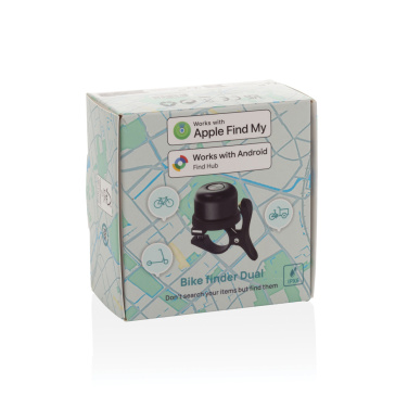 Logotrade corporate gift picture of: Bike finder Dual RCS bike bell with worldwide locating