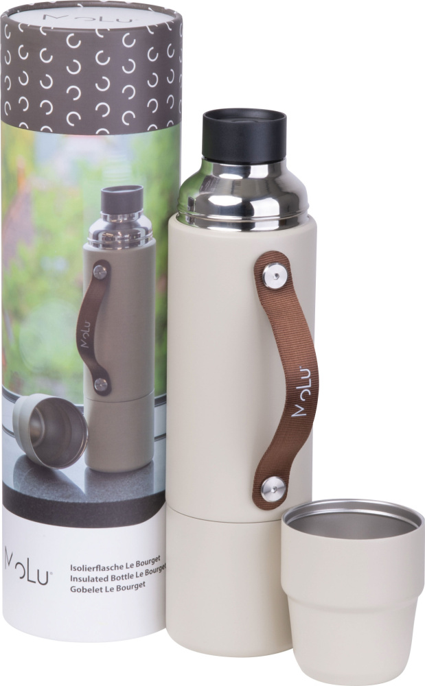 Logo trade advertising products image of: Insulated bottle Le Bourget MoLu
