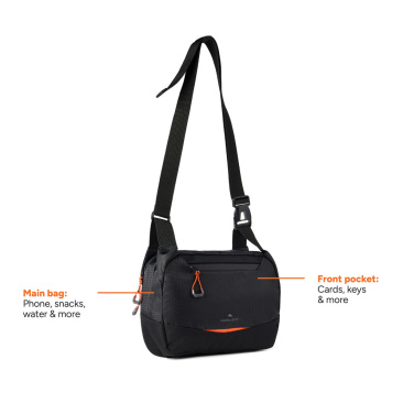 Logo trade business gift photo of: Nordic Drift Trail RCS Crossbody bag 4L