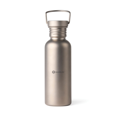 Logo trade promotional giveaway photo of: Nordic Drift Trail Ultra Light Titanium 600ml Water Bottle