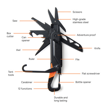 Logotrade advertising product image of: Nordic Drift Adventure Multitool