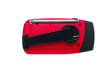 Logotrade corporate gift image of: Portable radio SOS with LED torch