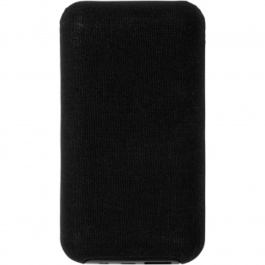 Logotrade reklaamkingid pilt: Tulevane 6000 mAh bambusest/kangast juhtmevaba akupank