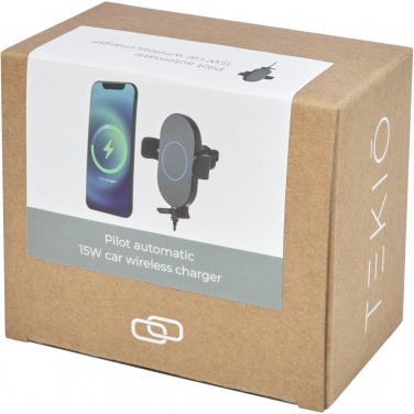 Logotrade firmakingitused pilt: Pilot 15W juhtmevaba automaatne autolaadija 