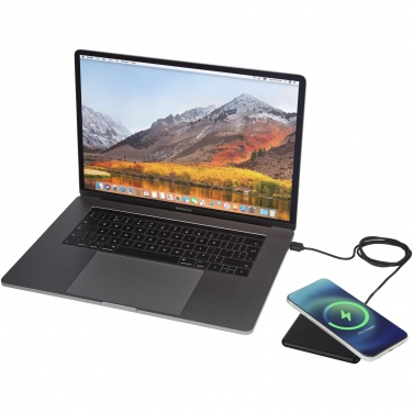 Logotrade reklaamtooted pilt: Loop 10 W taaskasutatud plastist juhtmevaba laadimispadi