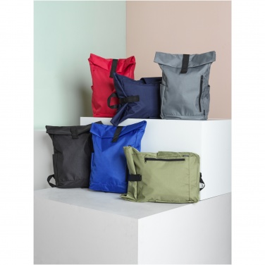 Logo trade firmakingitused foto: Byron 15,6" GRS RPET rull-top seljakott 18L