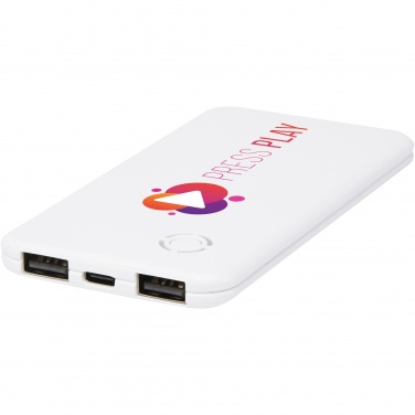 Logotrade ärikingi foto: Õhuke 4000 mAh õhuke kahe toitepank