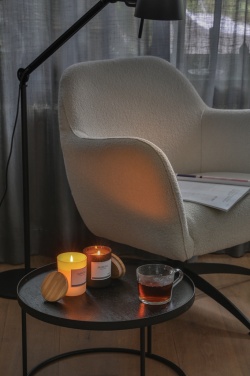 Logotrade ärikingi foto: Ukiyo deluxe lõhnaküünal bambusest kaanega