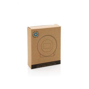 Logotrade reklaamtooted pilt: Utah RCS rplastist ja bambusest LCD lauakell