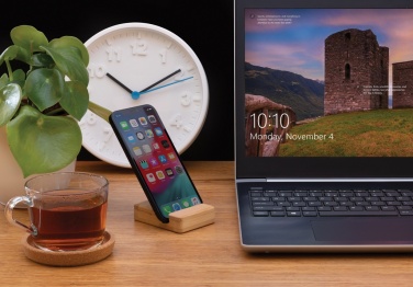 Logotrade firmakingid pilt: Bambusest telefoni alus XD