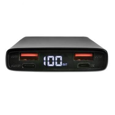 Logo trade reklaamtoote pilt: Alumiiniumist 18 W 10 000 mAh PD Powerbank