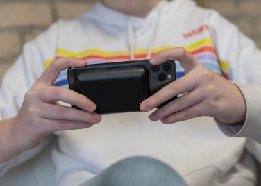 Logo trade reklaamtoote pilt: Magnetiline 5000 mAh 5W juhtmevaba akupank