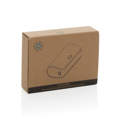 Logo trade reklaamkingi pilt: FlashCharge RCS rplastic 5000 mah kiirlaadimise akupank