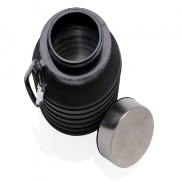 Logotrade ärikingid pilt: Lekkekindel kokkupandav kaanega silikoonpudel