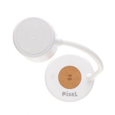 Logotrade reklaamkingid pilt: Zenara RCS taaskasutatud plastikust ja korgist 15 W juhtmevaba laualamp