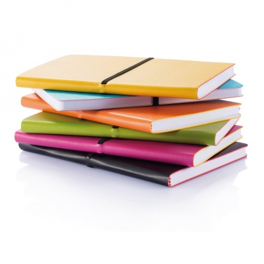 Logo trade ärikingid foto: Pehme kaanega luksuslik A5 märkmik