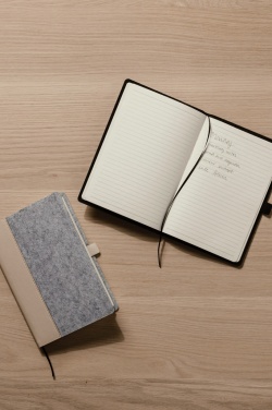 Logo trade firmakingi pilt: VINGA Albon GRS taaskasutatud vildist märkmik