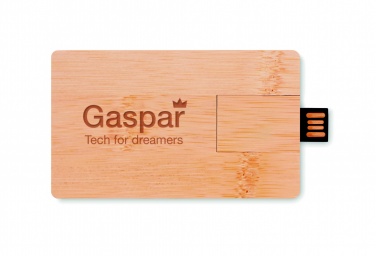 Logotrade ärikingid pilt: 16 GB bambusest korpusega USB