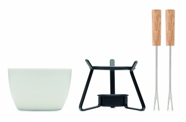 Logo trade reklaamkingid foto: Keraamiline fondüü komplekt 240 ml