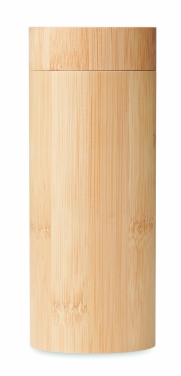 Logo trade ärikingituse pilt: Päikeseprillid ja ümbris bambusest KEILA