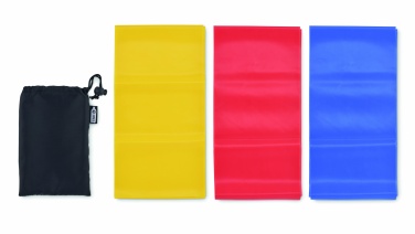 Logotrade reklaamkingituse foto: 3 TPE fitness-rihma komplekt