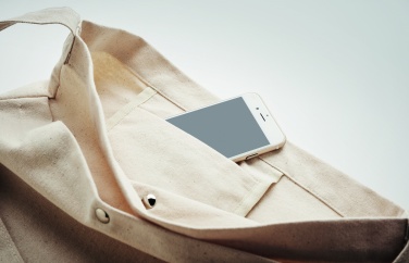 Logo trade firmakingi pilt: Lõuendist ostukott 270 gr/m²