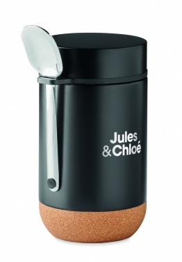 Logo trade reklaamkingi pilt: Topeltseintega toidutermos lusikaga 400 ml