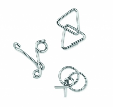 Logotrade reklaamtooted pilt: Komplektis 3 metallist ajumängu
