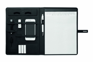 Logo trade firmakingid foto: A4 mapp koos juhtmevaba laadijaga 5W