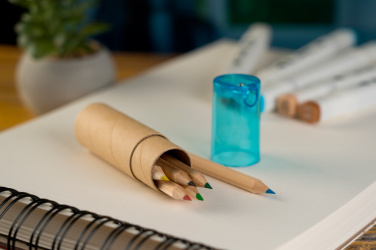 Logotrade reklaamtooted pilt: Puidust värvipliiatsid BECKY